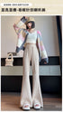 KELTIS Knitted Bootcut Long Pant